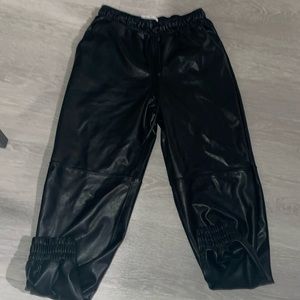 **MOVING SALE EVERYTHING MUST GO WILL ACCEPT MOST OFFERS** A&F Leather Pants